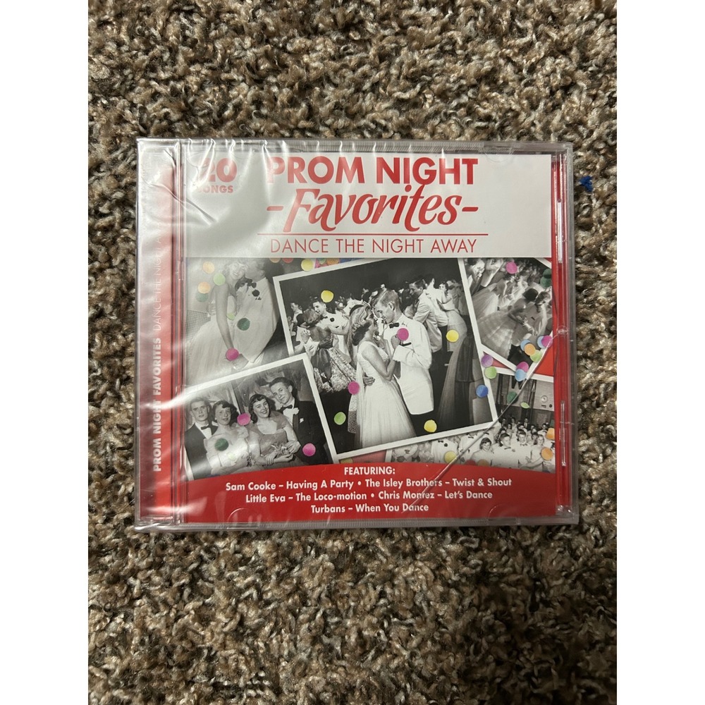 Prom Night Favorites Dance The Night Away CD 20 Songs NEW